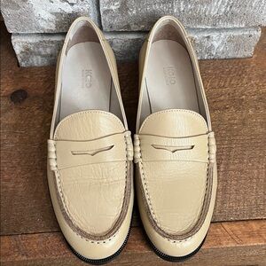 Koio Women’s Leather Loafers Camel Size 38 NEW